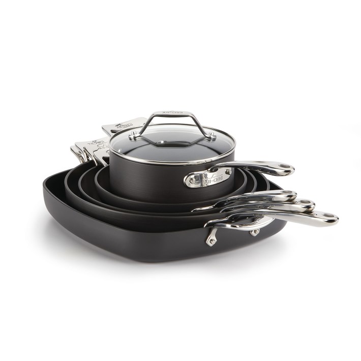 All-Clad Essentials Nonstick Small Fry Pan and Sauce Pan Set
