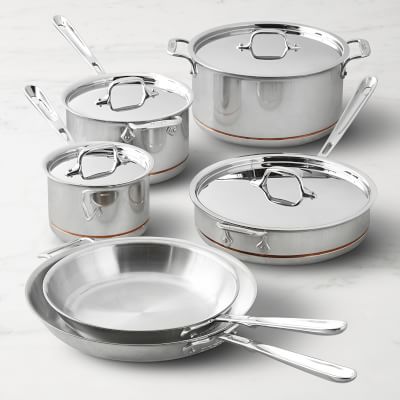 Buy All-Clad LTD Kitchen Helpers 1-Quart Saucepan and 7-1/2-Inch Frying Pan  Online at Low Prices in India 
