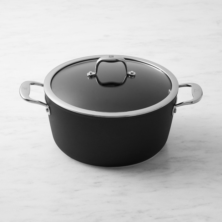 8qt Non-Stick Stock Pot with Glass Lid