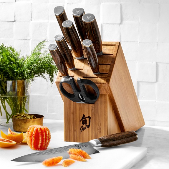 Shun Premier 8-Piece Knife Set | Williams Sonoma