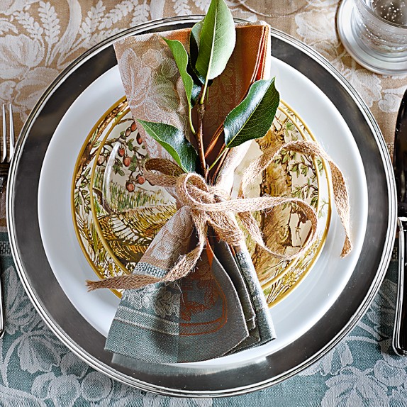 Presidio Silver-Plated Charger Plate | Williams Sonoma