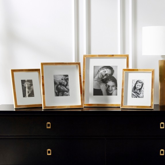 Horn and Bone Gallery Frames | Williams Sonoma