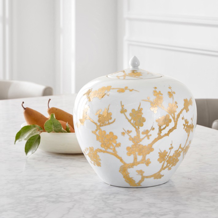 Ginger Jar Crest Cushion – Hydrangea Lane Home
