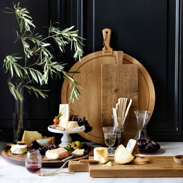 Rustic Footed Small Cheese Board Williams Sonoma