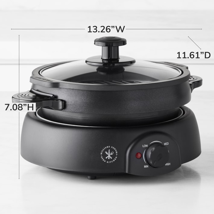 L&B Stainless Steel Electric Simmer Pot/Milk Heating Pot/Electric Soup  Container - China Electric Soup Container, Milk Heating Pot