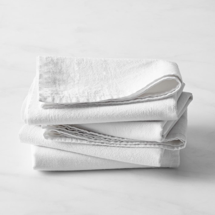Flour Sack Extra-Large Towels, Set of 4