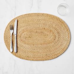 Light Woven Charger Plate Williams Sonoma