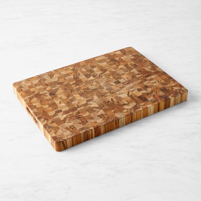 Vietnamese Iron Wood Cutting Board Rectangle Whole Wood Chopping