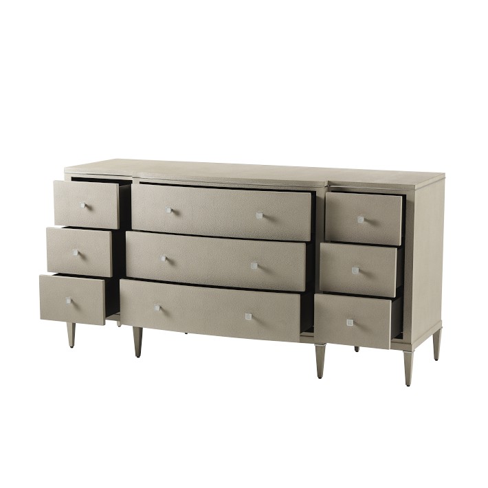 Jonathan Charles 6-Drawer Clapotis Danish Cord Double Dresser