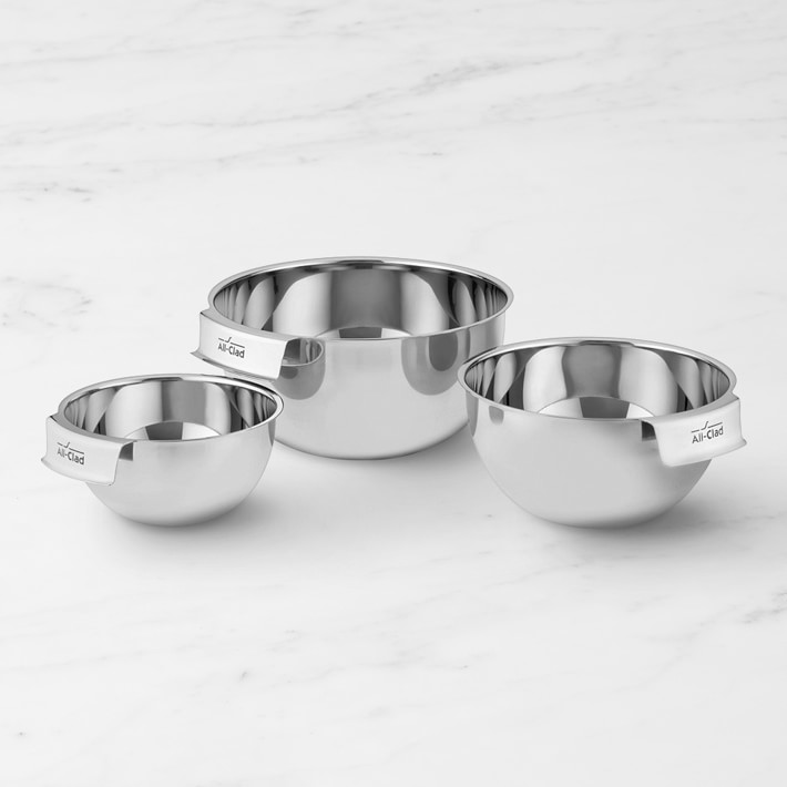 Lexi Home Black/Copper Stainless Steel Mixing Bowls - Set of 3