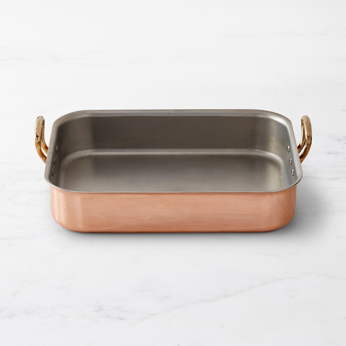 Mauviel  Copper Tri-Ply Roasting Pan