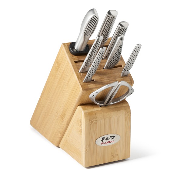 Global Classic Takashi Knife Block, Set of 9 Williams Sonoma