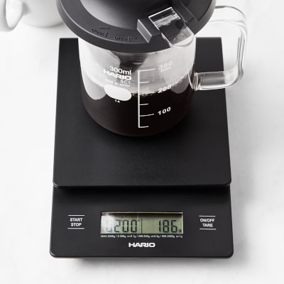  Hario V60 Drip Coffee Pour Over Scale, Stainless Steel: Home &  Kitchen
