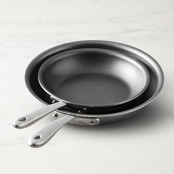 offers All-Clad Essentials Nonstick 2-Piece Fry Pan Set  Promotions - Sold at preferential prices