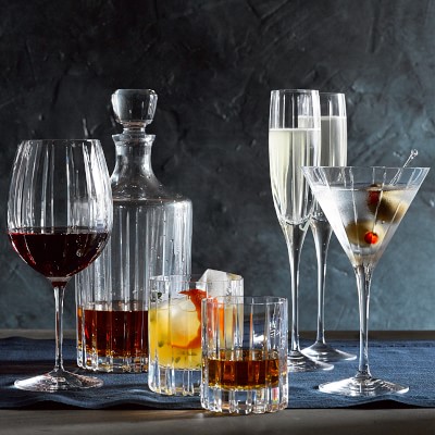 Williams Sonoma Dorset Crystal Highball Glasses