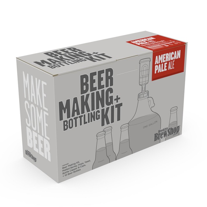 Beer Making + Bottling Kit: American Pale Ale - Brooklyn Brew Shop