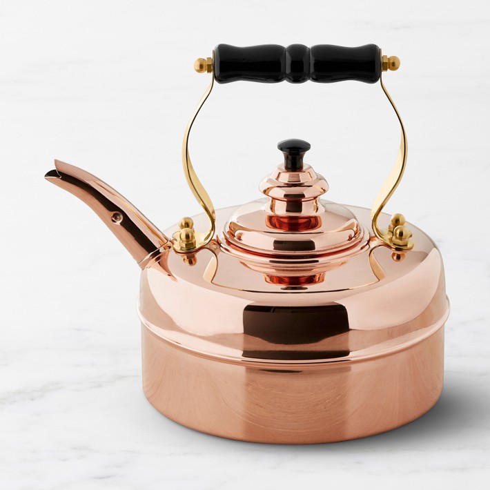 Simplex Kensington No 1 by Newey &amp; Bloomer Copper Traditional Tea Kettle