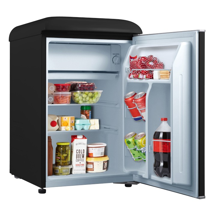 3.5 Cu.Ft Compact Refrigerator, Mini Fridge with Freezer, Retro Design  Small Dri