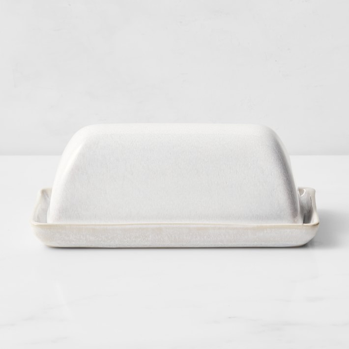 Cyprus Reactive Glaze Butter Dish