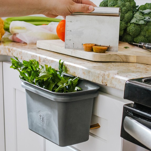 Full Circle Scrap Happy Scrap Collector & Freezer Compost Bin