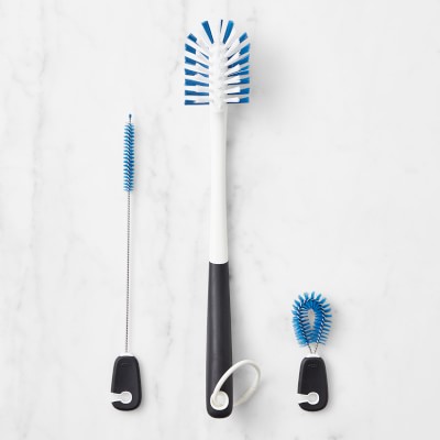 OXO Good Grips 3-Piece Water Bottle Cleaning Brush Set