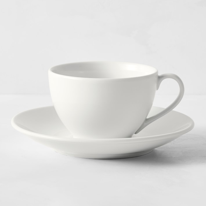 Apilco Tradition Porcelain Cups &amp; Saucers