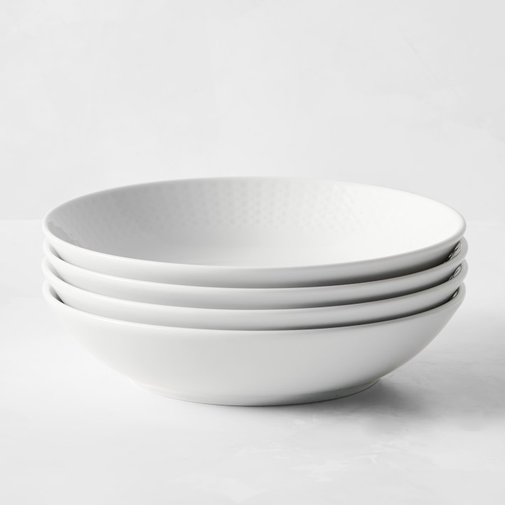 Pillivuyt Perle Porcelain Pasta Bowls