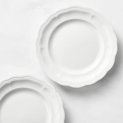 Pillivuyt Queen Anne Porcelain Salad Plates