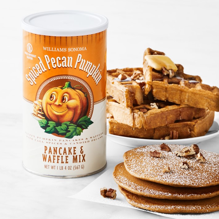Williams Sonoma Gluten Free Pecan Pumpkin Pancake & Waffle Mix