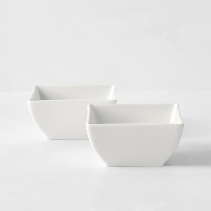Apilco Zen Porcelain Dip Bowls, Set of 2