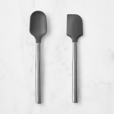 2-Piece Silicone Mini Spoon and Scraper Set I All-Clad