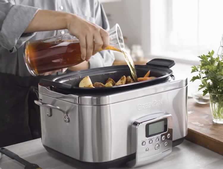 GreenPan™ Premiere StainlessSteel Slow Cooker, 6Qt. Williams Sonoma