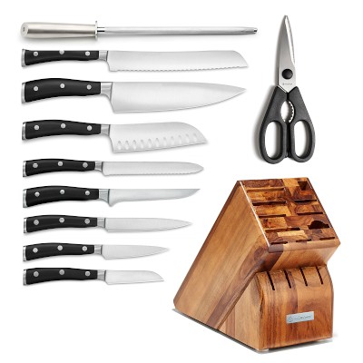 Wusthof Classic Ikon Series Carbon Stainless Steel Knife Sets