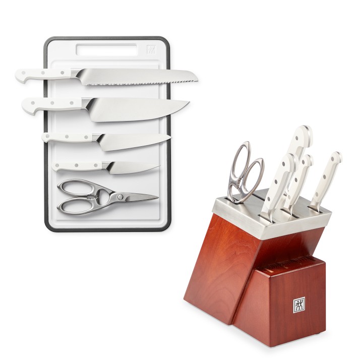 Zwilling Professional s 16-pc Knife Block Set - Rustic White