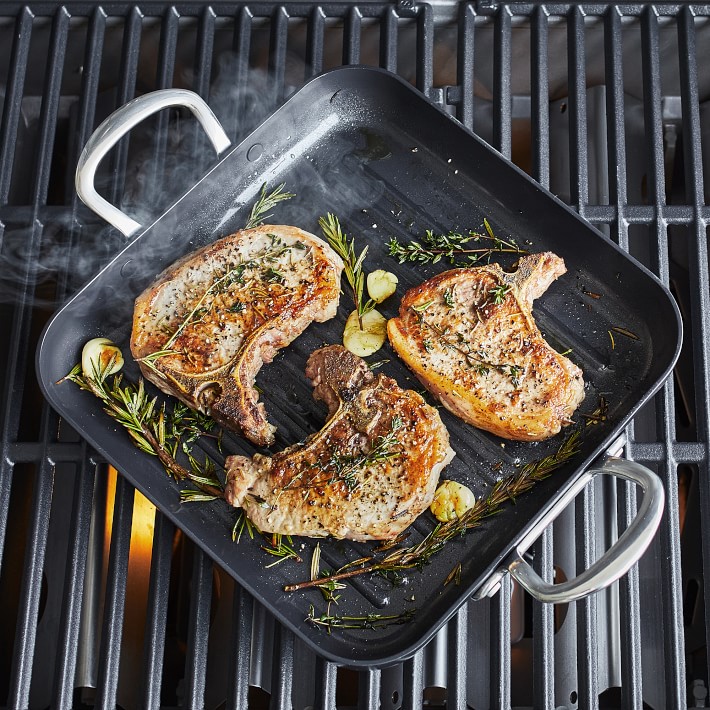 GreenPan™ Premiere Ceramic Nonstick Outdoor Square Grill Pan