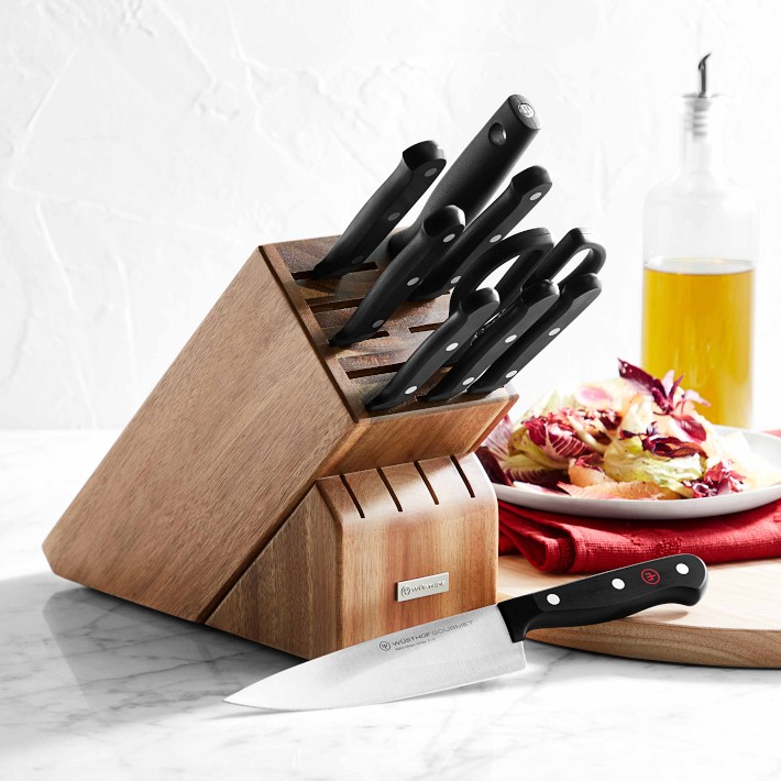  WÜSTHOF Gourmet 10-Piece Knife Block Set : Everything Else