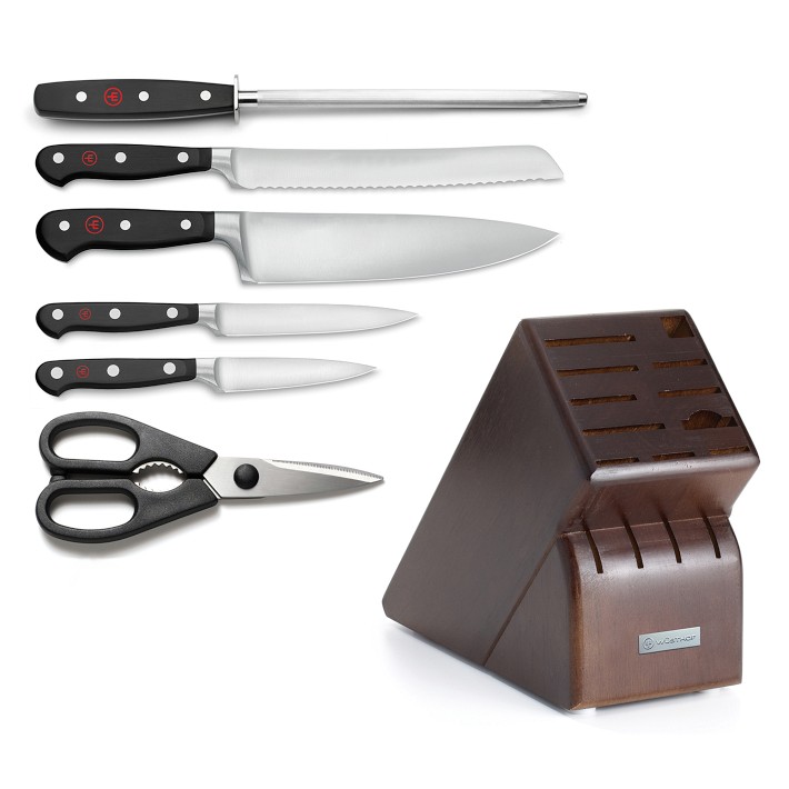 Wüsthof Classic Knife Block, Set Of 7 | Williams Sonoma