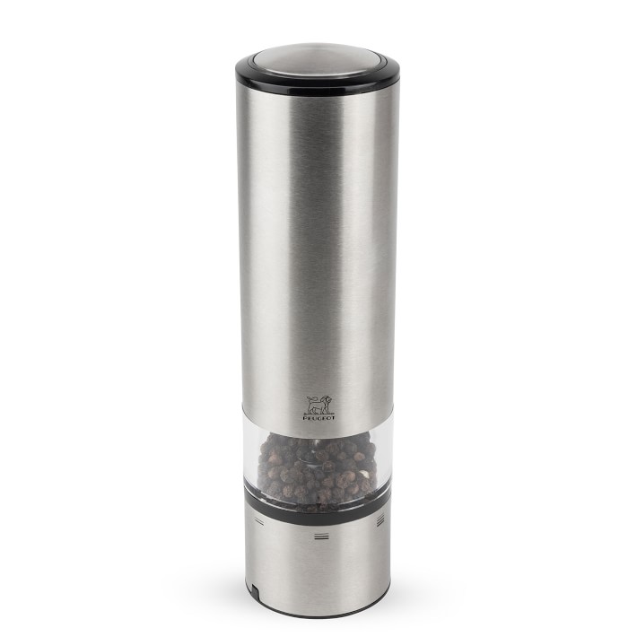 Peugeot Fidji Black Matte Pepper & Salt Mill Set 6-in