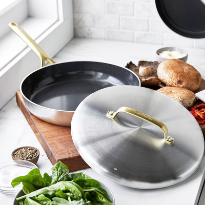 Original Green Pan Cook Easy Healthy Way 8” Frying Pan/skillet Ceramic Non  Stick
