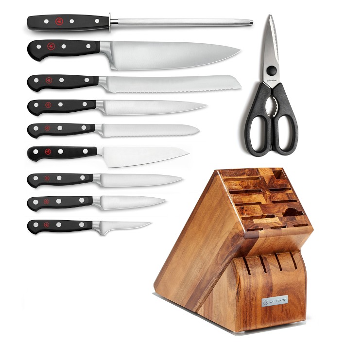 Wusthof Performer Knife Set - 6 Piece with Block