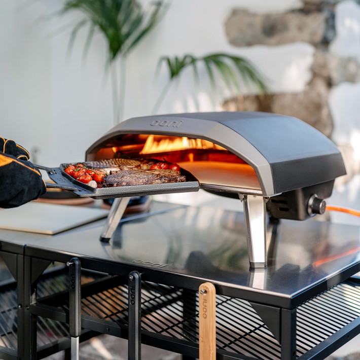 Pizza Oven Propane Gas Outside Portable Double Layer Professional
