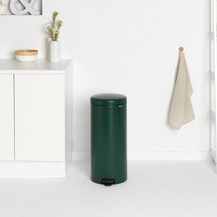 Beyond Stainless Steel: Colorful Kitchen Trash Cans from Brabantia