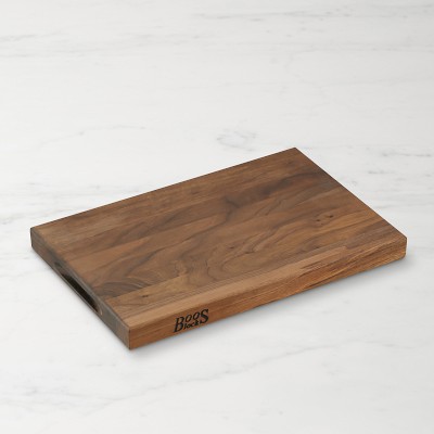 Boos Edge-Grain Rectangular Walnut Wood Cutting Board