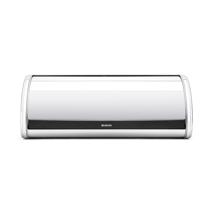 Brabantia Roll Top Bread Box - Medium Brilliant Steel