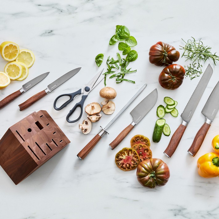 GreenPan™ Premiere Knife Block, Set of 8 Williams Sonoma