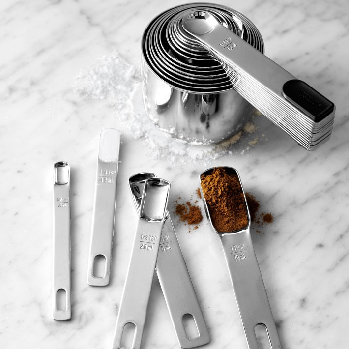 Williams Sonoma Stainless Steel Ultimate Measuring Cups & Spoons