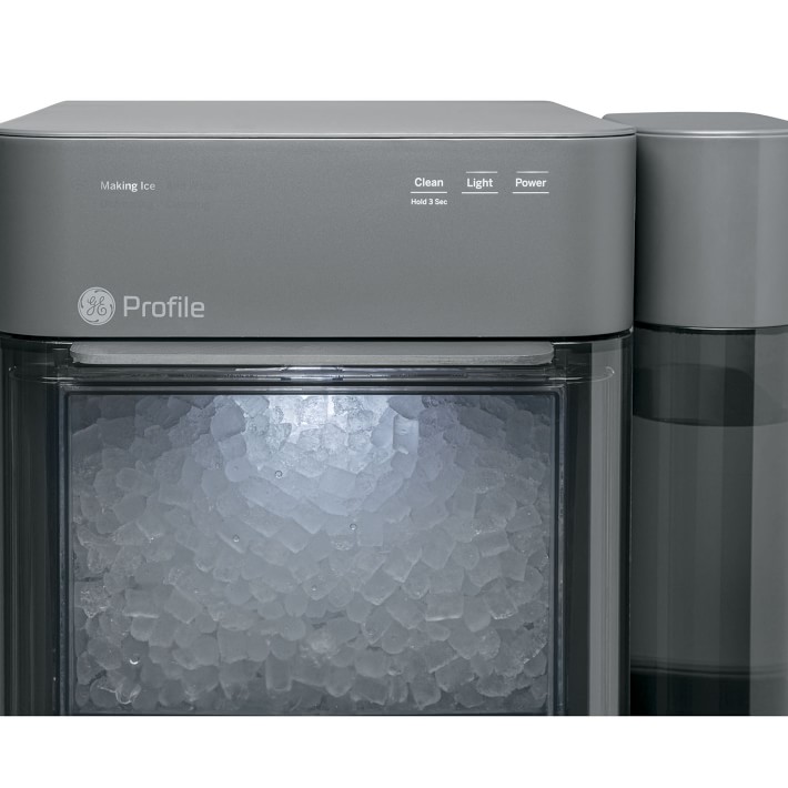 GE PROFILE ICE MAKER  How to CLEAN Upper Fill Tank 