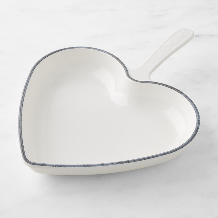 Le Creuset Enameled Cast Iron Heart Skillet Fry Pan
