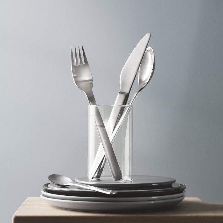 Georg Jensen New York 5 Piece Flatware Set Giftbox Williams Sonoma