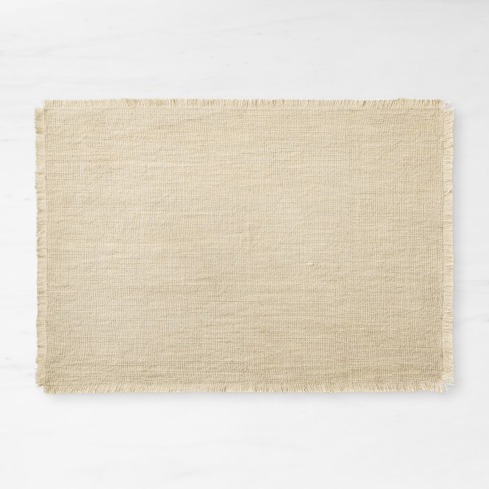 Fringed Placemats, Set of 4